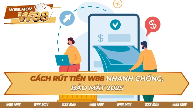 Cách Rút Tiền W88 Nhanh Chóng, Bảo Mật 2025