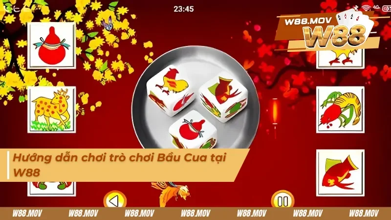 Hướng dẫn luật chơi Bầu cua